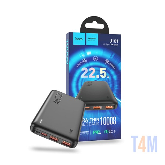 Power Bank Hoco J101 Astute 22,5W 10000mAh Preto